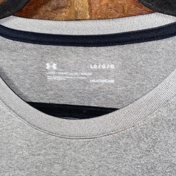 Under Armour Gray Tech 2.0 Short Sleeve Crew Neck T-Shirt Men's Size Large - Picture 4 of 6